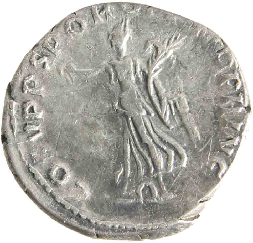 Afbeelding van de keerzijde. denarius. Inventarisnummer:1150159