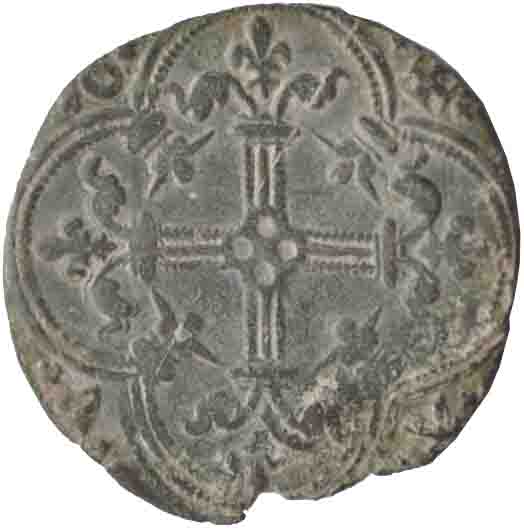 Afbeelding van de keerzijde. (rekenpenning). Inventarisnummer:1150691