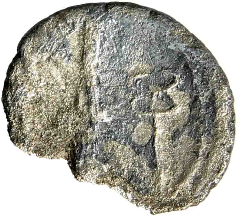 Afbeelding van de keerzijde. denarius. Inventarisnummer:1158041