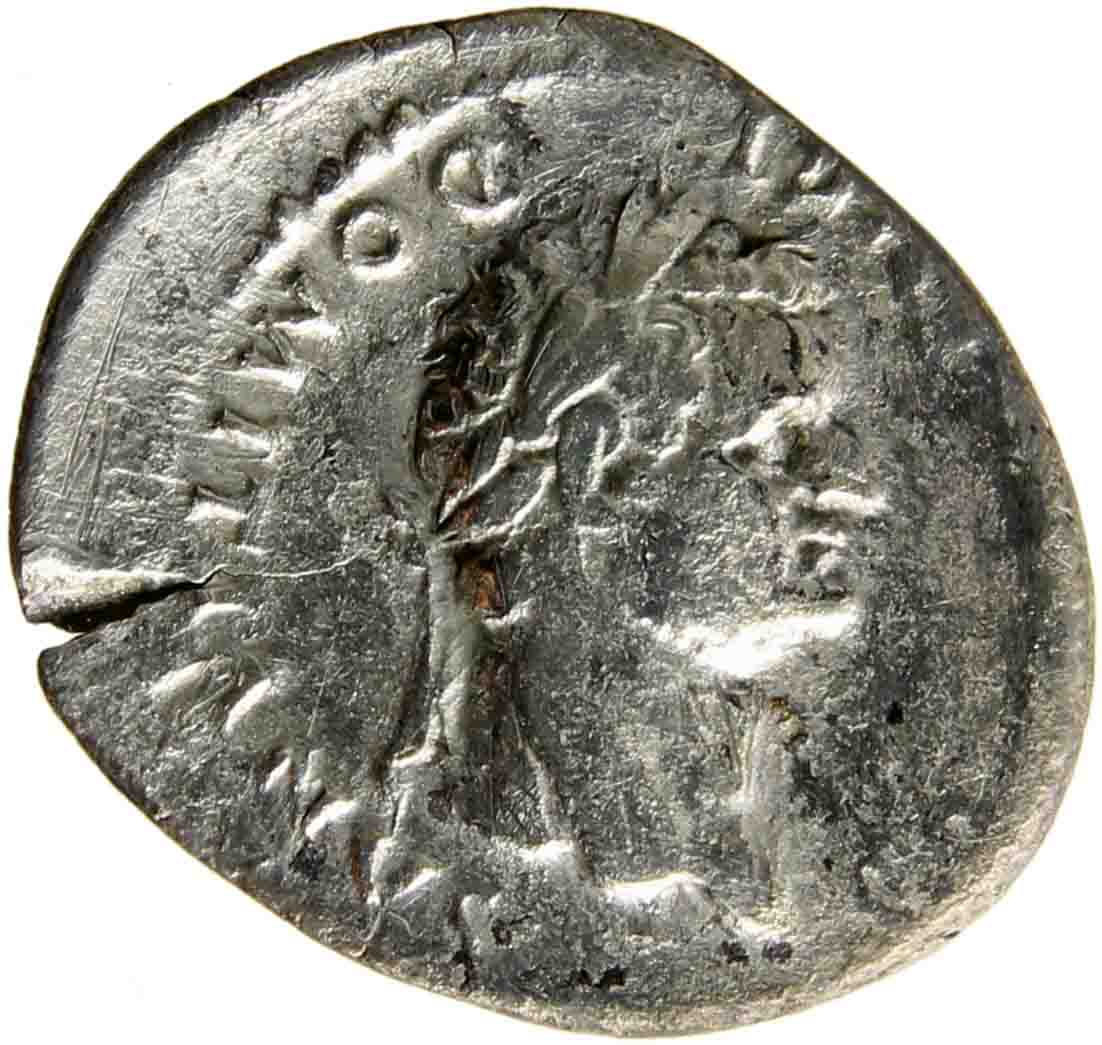 Afbeelding van de voorzijde. denarius. Inventarisnummer:1158061
