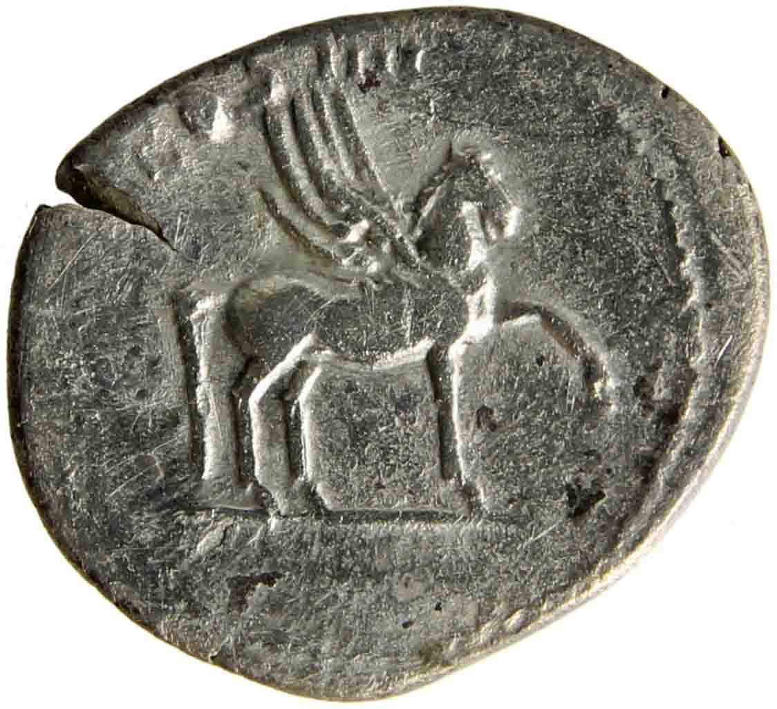 Afbeelding van de keerzijde. denarius. Inventarisnummer:1158061