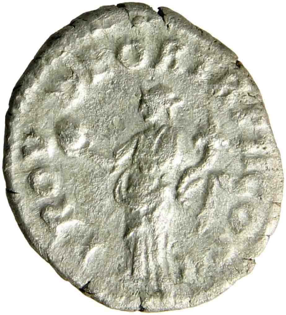 Afbeelding van de keerzijde. denarius. Inventarisnummer:1158066