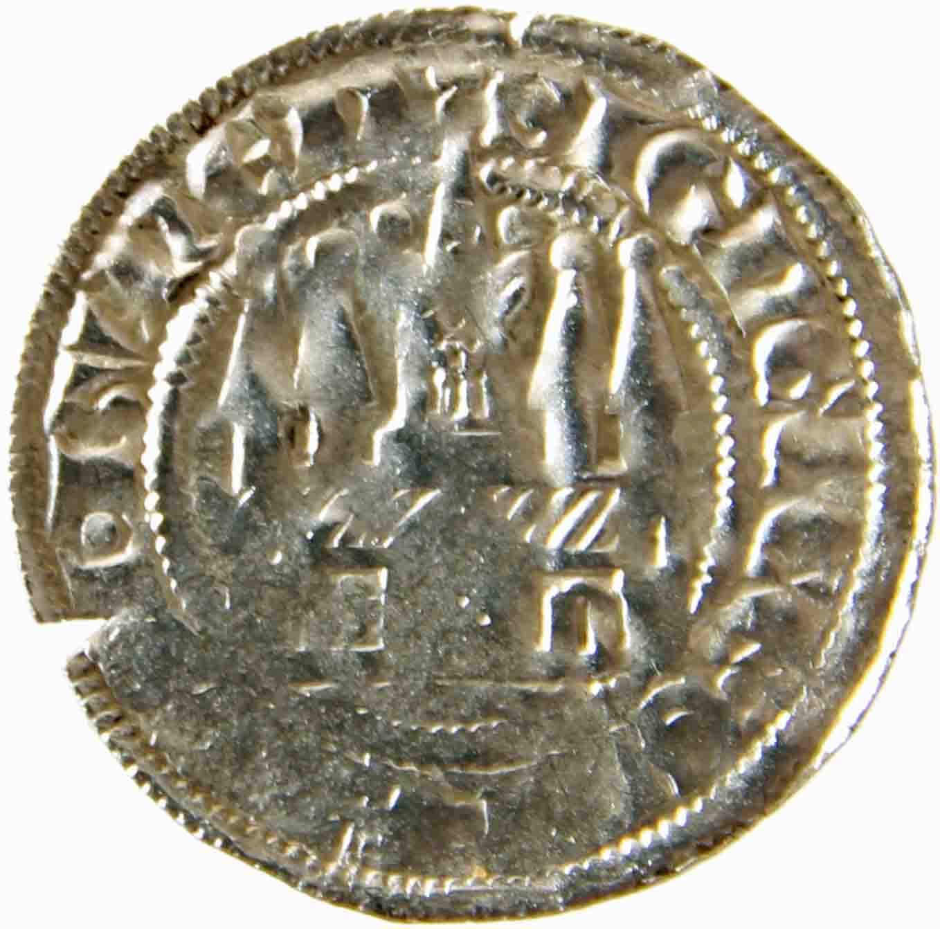 Afbeelding van de keerzijde. gross-pfennig ("Cassius-pfennig"). Inventarisnummer:1158345