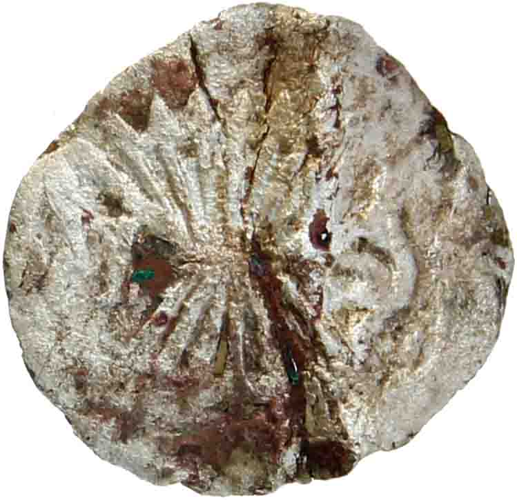 Afbeelding van de keerzijde. stuiver. Inventarisnummer:1158875