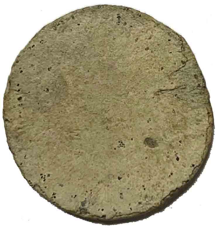 Afbeelding van de keerzijde. (broodpenning). Inventarisnummer:1163290