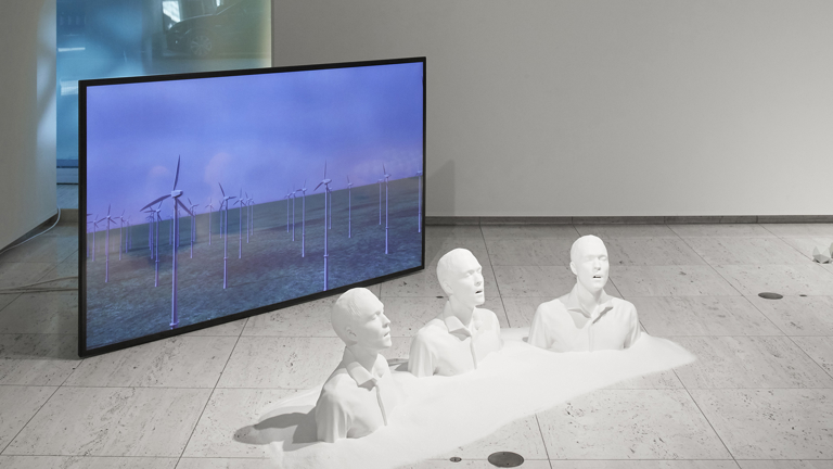 Renée van Oploo, solo-expositie, 2018. Foto: Ernst van Deursen 