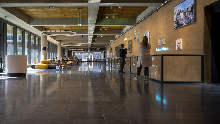 Openbare ruimte in Frederiksplein.