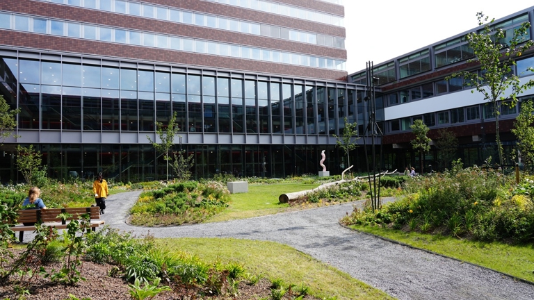 De stadstuin van DNB.